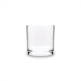 Round Clear Polycarbonate Whisky Glass dia.3" h:3" 8 oz. (Set of 12)